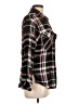 Sanctuary 100% Rayon Plaid Black Long Sleeve Button-Down Shirt Size L - photo 4