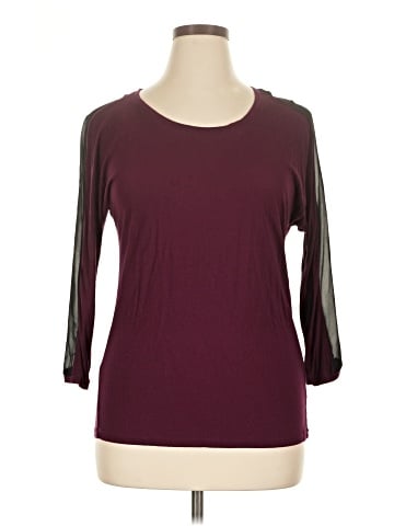 TWO by Vince Camuto 3/4 Sleeve Top (view 1)