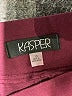 Kasper Solid Burgundy Active Pants Size 10 - photo 7