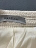 Marella Chevron-herringbone Ivory Casual Skirt Size 14 - photo 4