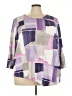 Alfred Dunner Purple Pullover Sweater Size 3X - photo 1