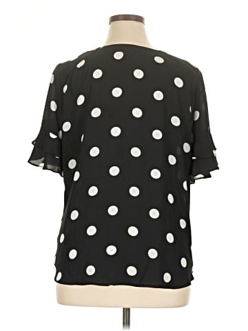 Worthington Short Sleeve Blouse (view 2)