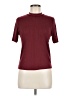H&M Burgundy Short Sleeve Top Size M - photo 1