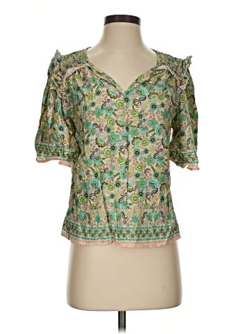 Democracy Short Sleeve Blouse (view 1)
