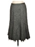 Ann Taylor Chevron-herringbone Gray Formal Skirt Size 4 - photo 1