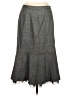 Ann Taylor Chevron-herringbone Gray Formal Skirt Size 4 - photo 2