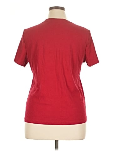 Karen Scott Short Sleeve Henley (view 2)