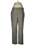 Talbots Chevron-herringbone Gray Casual Pants Size 12 - photo 1