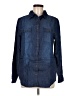 Unbranded 100% Cotton Blue Long Sleeve Button-Down Shirt Size M - photo 1