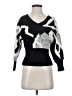 Nordstrom Graphic Black Pullover Sweater Size S - photo 1
