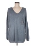 Tempo Paris Gray Blue Pullover Sweater Size Med - Lg - photo 1