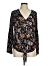 Style&Co 100% Nylon Black Long Sleeve Blouse Size M - photo 1