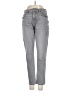 Ann Taylor LOFT Stripes Gray Jeans Size 27 waist - photo 1