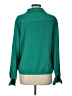 Tommy Hilfiger Green Long Sleeve Blouse Size L - photo 2