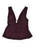 Amoressa Burgundy Swimsuit Top Size 12 - photo 1