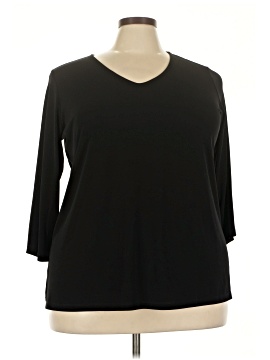 Susan Graver 3/4 Sleeve T Shirt