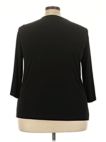 Susan Graver 3/4 Sleeve T-Shirt (view 2)