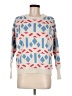 Assorted Brands Print Blue Pullover Sweater Size M - photo 1