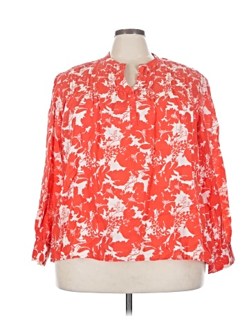 Caslon 3/4 Sleeve Blouse (view 1)