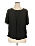Soho Black Short Sleeve Blouse Size XL - photo 1