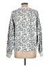 Z Supply Gray Long Sleeve Blouse Size L - photo 2
