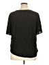 Soho Black Short Sleeve Blouse Size XL - photo 2