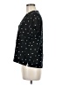 Gap 100% Rayon Polka Dots Black Short Sleeve Blouse Size M - photo 5
