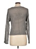 No Comment 100% Acrylic Metallic Gray Pullover Sweater Size L - photo 2