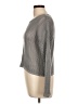 No Comment 100% Acrylic Metallic Gray Pullover Sweater Size L - photo 5