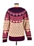 LoveShackFancy Hearts Purple Cardigan Size M - photo 2