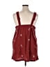 Shein Curve Floral Burgundy Orange Romper Size XL - photo 2