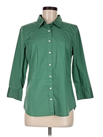 Haberdashery for J.Crew 3/4 Sleeve Button-Down Shirt (view 1)