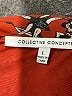 Collective Concepts 100% Polyester Paisley Red Casual Dress Size L - photo 7
