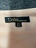 dalia 100% Polyester Color Block Tan Pink Formal Skirt Size 8 - photo 4