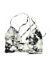 Unbranded Tie-dye Gray White Swimsuit Top Size XXS (estimated) - photo 1