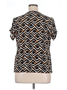 JM Studio Short Sleeve Blouse (view 2)