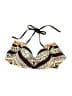 Sundazed Animal Print Yellow Swimsuit Top Size L - photo 1