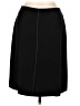 Amanda Smith 100% Polyester Solid Black Casual Skirt Size 12 Petite - photo 1
