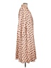 Shein Curve 100% Polyester Polka Dots Tan Casual Dress Size 12 Plus (0) - photo 4