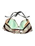 Sundazed Animal Print Yellow Swimsuit Top Size L - photo 2