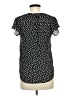 H&M Black Short Sleeve Blouse Size 6 - photo 2