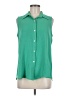 Andree by UNIT 100% Polyester Green Sleeveless Blouse Size M - photo 1
