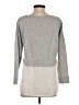 French Connection Gray Long Sleeve Top Size S - photo 2