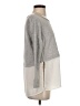 French Connection Gray Long Sleeve Top Size S - photo 4