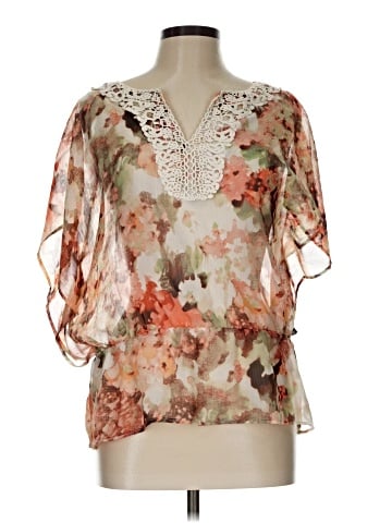 New Directions 3/4 Sleeve Blouse (view 1)