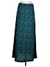 Lily Rose Chevron-herringbone Teal Formal Skirt Size M - photo 1
