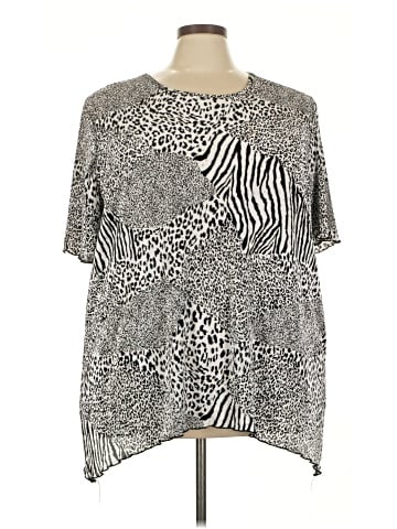 Maggie Barnes Short Sleeve Blouse (view 1)