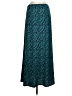 Lily Rose Chevron-herringbone Teal Formal Skirt Size M - photo 2