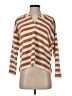MWL by Madewell Stripes Brown Pullover Sweater Size XS - photo 1