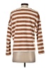 MWL by Madewell Stripes Brown Pullover Sweater Size XS - photo 2